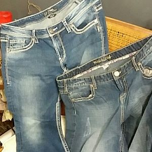 Silver and Maurice jeans